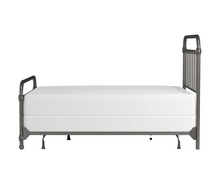 Load image into Gallery viewer, Queen Kirkland Metal Bed Aged Pewter - Hillsdale Furniture

