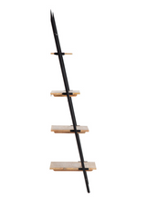 Load image into Gallery viewer, Claret Ladder Bookcase Shelf, Small
