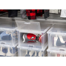 Load image into Gallery viewer, Two  Pair Stackable Shoe Storage Boxes (SET OF FOUR) #9793

