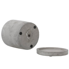 Load image into Gallery viewer, 2 Piece 4-Inch Unglazed Cement Planter Pots
