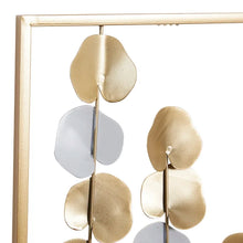 Load image into Gallery viewer, 2 Piece Metal Framed Leaf Wall Décor Set
