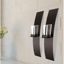 Load image into Gallery viewer, 2 Piece Metal Wall Sconce Set (Set of 2)
