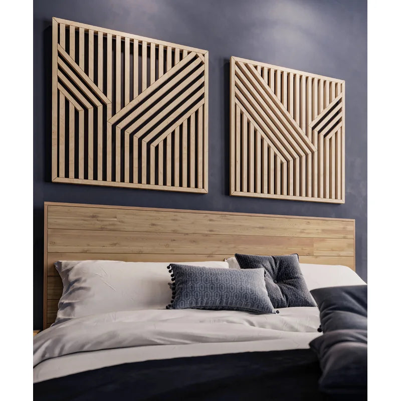 2 Piece Modern Wall Décor Set (Set of 2)