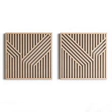 Load image into Gallery viewer, 2 Piece Modern Wall Décor Set (Set of 2)
