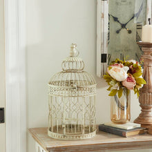 Load image into Gallery viewer, 2 Piece Pawlowski Decorative Metal Bird Cage Set
