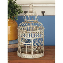 Load image into Gallery viewer, 2 Piece Pawlowski Decorative Metal Bird Cage Set
