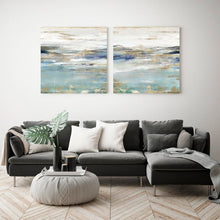 Load image into Gallery viewer, 36&#39;&#39; H x 72&#39;&#39; W x 1.5&#39;&#39; D 2 Piece Wrapped Canvas Painting
