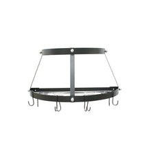 Load image into Gallery viewer, 2 Shelf Wall Mount Pot Rack
