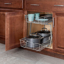 Load image into Gallery viewer, 2 Tier Pull Out Drawer Set of 3 #1732HW
