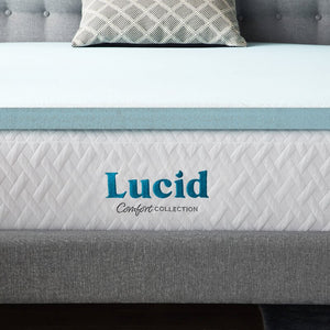 2" Gel Memory Foam Mattress TWIN/XL Topper 7377RR