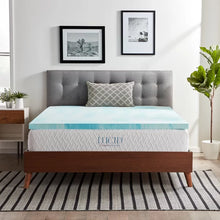 Load image into Gallery viewer, 2&quot; Mattress Topper Gel Memory Foam queen
