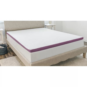2" Memory Foam Mattress Topper. King