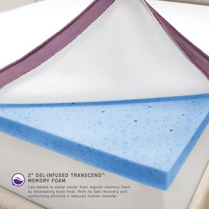2" Memory Foam Mattress Topper. King