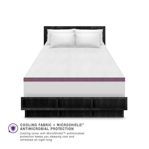 2" Memory Foam Mattress Topper. King