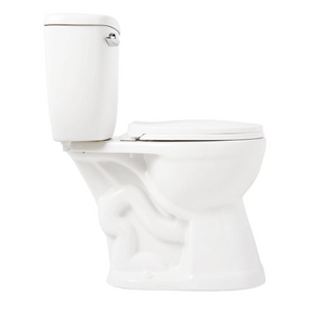 Signature Hardware Stalnaker 1.6 GPF Siphonic Two-Piece Round Toilet - Standard Seat Included 714AH