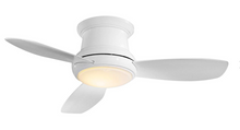 Load image into Gallery viewer, 52&quot; Concept II White Flushmount LED Ceiling Fan MRM448
