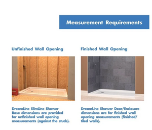 DreamLine SlimLine 36" x 36" Shower Base with Single Threshold and Center Drain MRM52