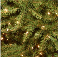Load image into Gallery viewer, 7.5 ft. PowerConnect Dunhill Fir Artificial Christmas Tree with Clear Lights
