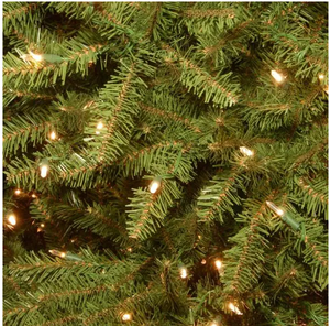7.5 ft. PowerConnect Dunhill Fir Artificial Christmas Tree with Clear Lights