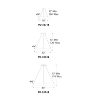 Load image into Gallery viewer, WAC Lighting Corso 18&quot; Wide LED Suspension Pendant
