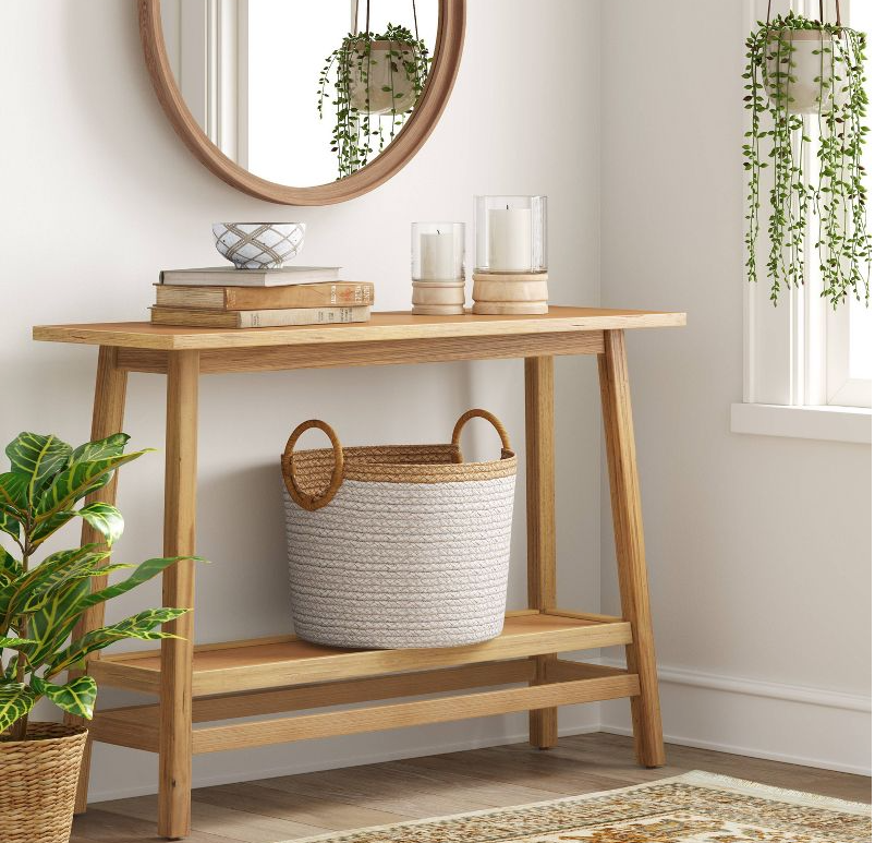 Haverhill Wood Console Table Threshold Salvage Co Fishers