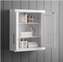 Load image into Gallery viewer, Savannah 22 in. x 26 in. x 8 in. Surface-Mount Medicine Cabinet in White
