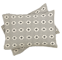 Load image into Gallery viewer, Holli Zollinger Dot and Plus Mudcloth Duvet Cover Set, Queen 2406AH/GL
