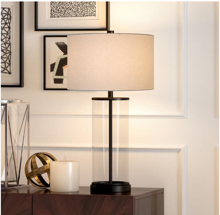 Rowan 28 in. Bronze Table Lamp 7713RR