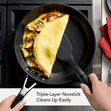 Load image into Gallery viewer, KitchenAid® Hard Anodized 10-Piece Nonstick Cookware Set in Onyx Black
