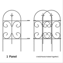 Load image into Gallery viewer, 2 ft. H x ft. W Decorative Garden Metal Fencing (Part number: ET304) 6293RR
