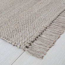 Load image into Gallery viewer, 3&#39; x 5&#39; Bleached Rug with Gray Fringe #9660
