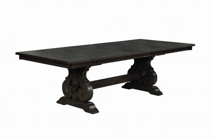 Traditional Wood Dining table Whitney by Coaster, 7304RR-OB