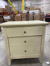 Load image into Gallery viewer, Beige Burchinal 26&#39;&#39; Tall 3 - Drawer Nightstand *AS-IS*
