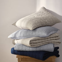 Load image into Gallery viewer, 3-Piece Poly Cashmere Quilt Set With 2 Quilted Shams  3841RR
