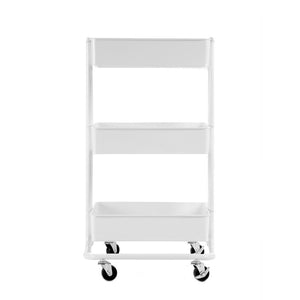 3-tier Rolling Steel Utility Cart with Wheels MRM1684