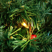 Load image into Gallery viewer, 3.5&#39; Green Fir Trees Artificial Christmas Tree with 50 Warm White Lights
