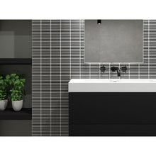 Load image into Gallery viewer, 3.5&quot; x 0.5&quot; Micro-beveled Porcelain Mosaic Sheet Tile (Set of 9) EC1414 (1 box)
