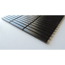 Load image into Gallery viewer, 3.5&quot; x 0.5&quot; Micro-beveled Porcelain Mosaic Sheet Tile (Set of 9) EC1414 (1 box)
