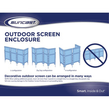 Load image into Gallery viewer, 3.5 ft. H x 2 ft. W Outdoor Privacy Screen 1402AH
