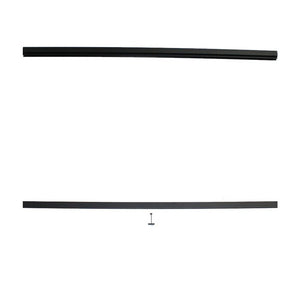 3.5 ft. H x 8 ft. W Vista Aluminum Metal Straight Railing (Set of 4)3966RR