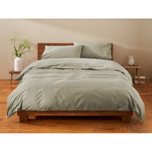 Load image into Gallery viewer, 300 Thread Count 100% Cotton Percale Sheet Set - Queen
