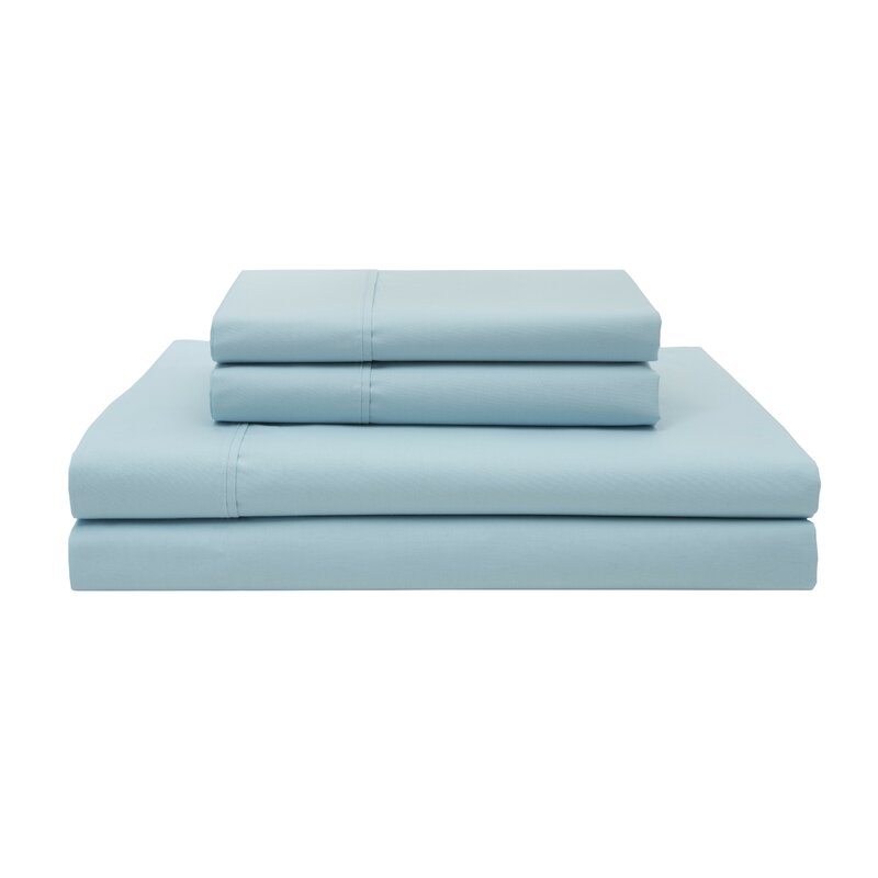 300 Thread Count 100% Cotton Percale TWIN Sheet Set GL70