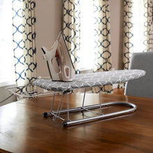 Load image into Gallery viewer, Household Essentials Silver-Tone Tabletop Ironing Board
