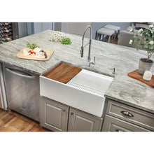 Load image into Gallery viewer, 30&quot; L x 19&quot; W Farmhouse Kitchen Sink with Sink Grid, Set of 3
