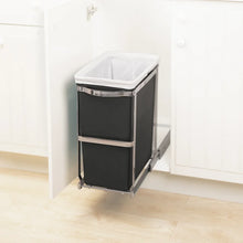 Load image into Gallery viewer, 30 Liter / 8 Gallon Under Counter Kitchen Cabinet Pull-Out Trash Can
