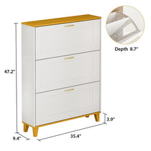 Load image into Gallery viewer, 30 Pair Shoe Storage Cabinet
