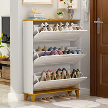 Load image into Gallery viewer, 30 Pair Shoe Storage Cabinet
