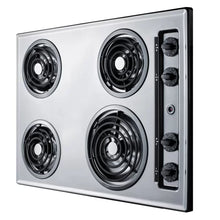Load image into Gallery viewer, 30&quot; Electric Cooktop with 4 Burners

