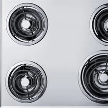 Load image into Gallery viewer, 30&quot; Electric Cooktop with 4 Burners
