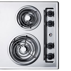 30" Electric Cooktop with 4 Burners